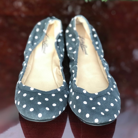 Lucky Brand Shoes Lucky Brand Polka Dot Black White